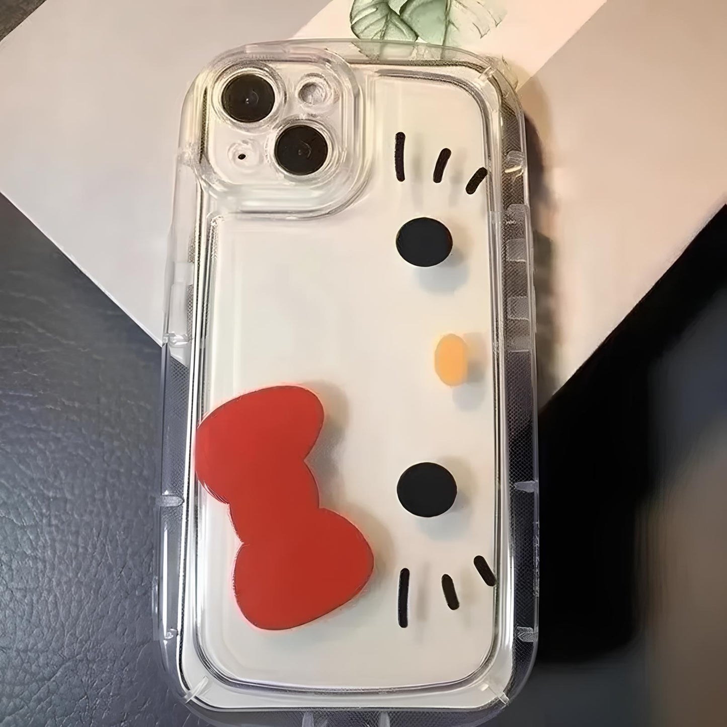 Hello Kitty iPhone Case Y2K Transparent Soft Cover