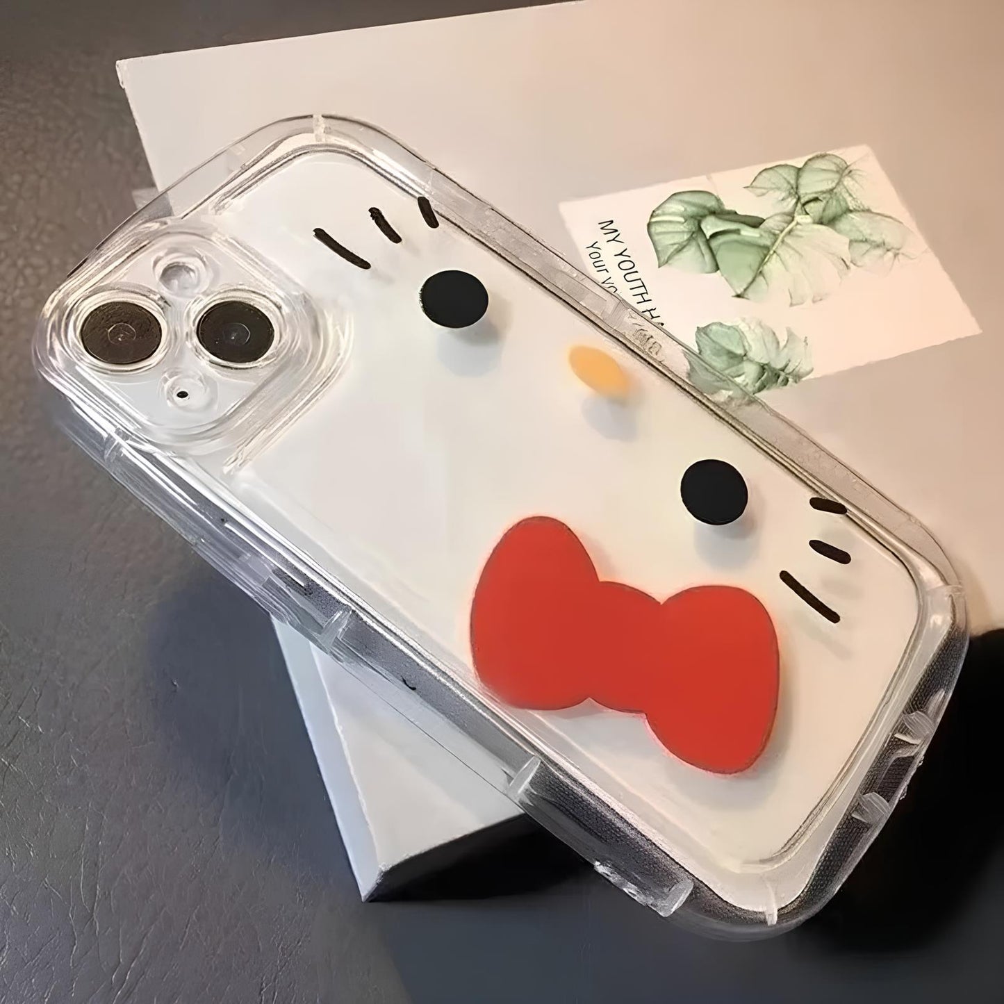 Hello Kitty iPhone Case Y2K Transparent Soft Cover