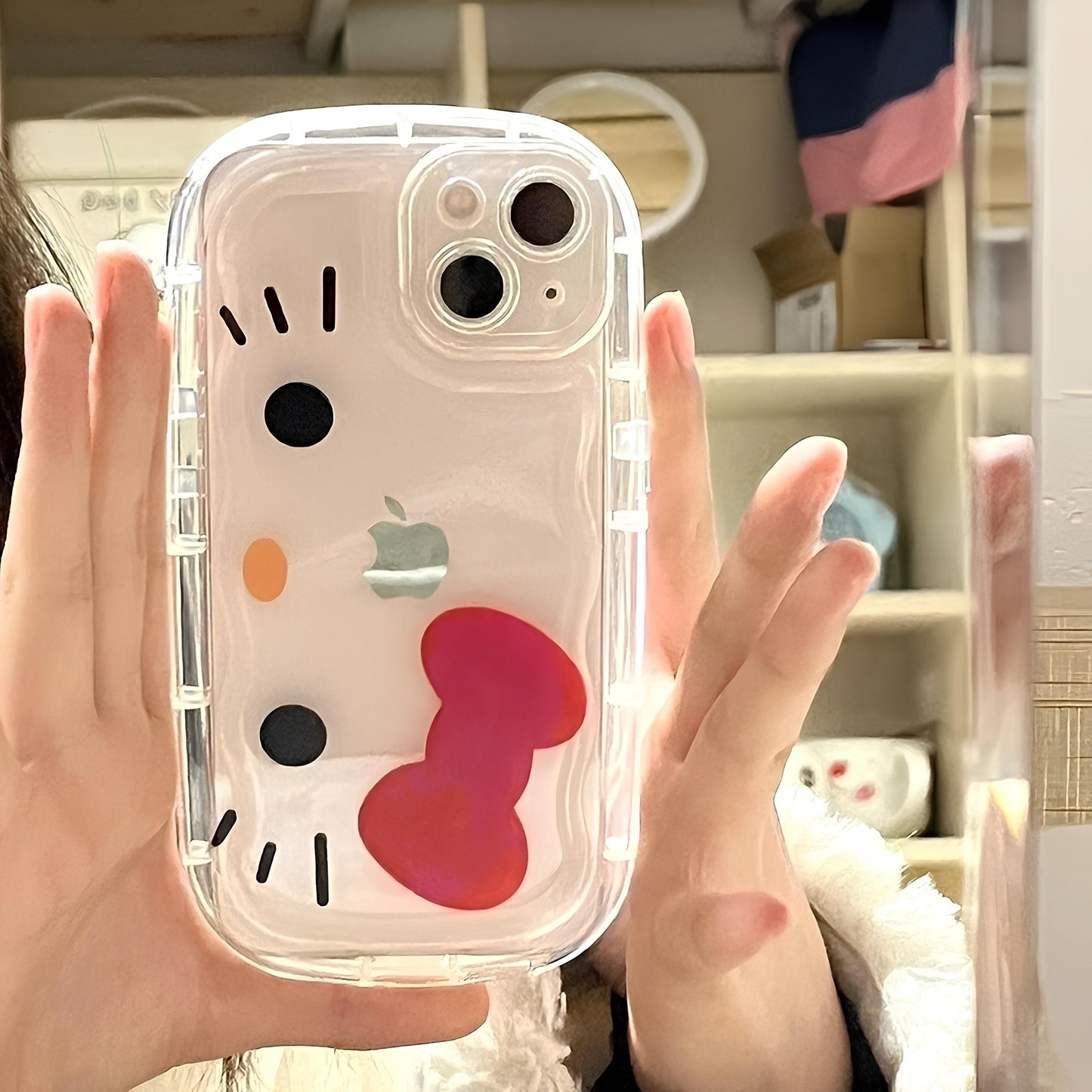 Hello Kitty iPhone Case Y2K Transparent Soft Cover