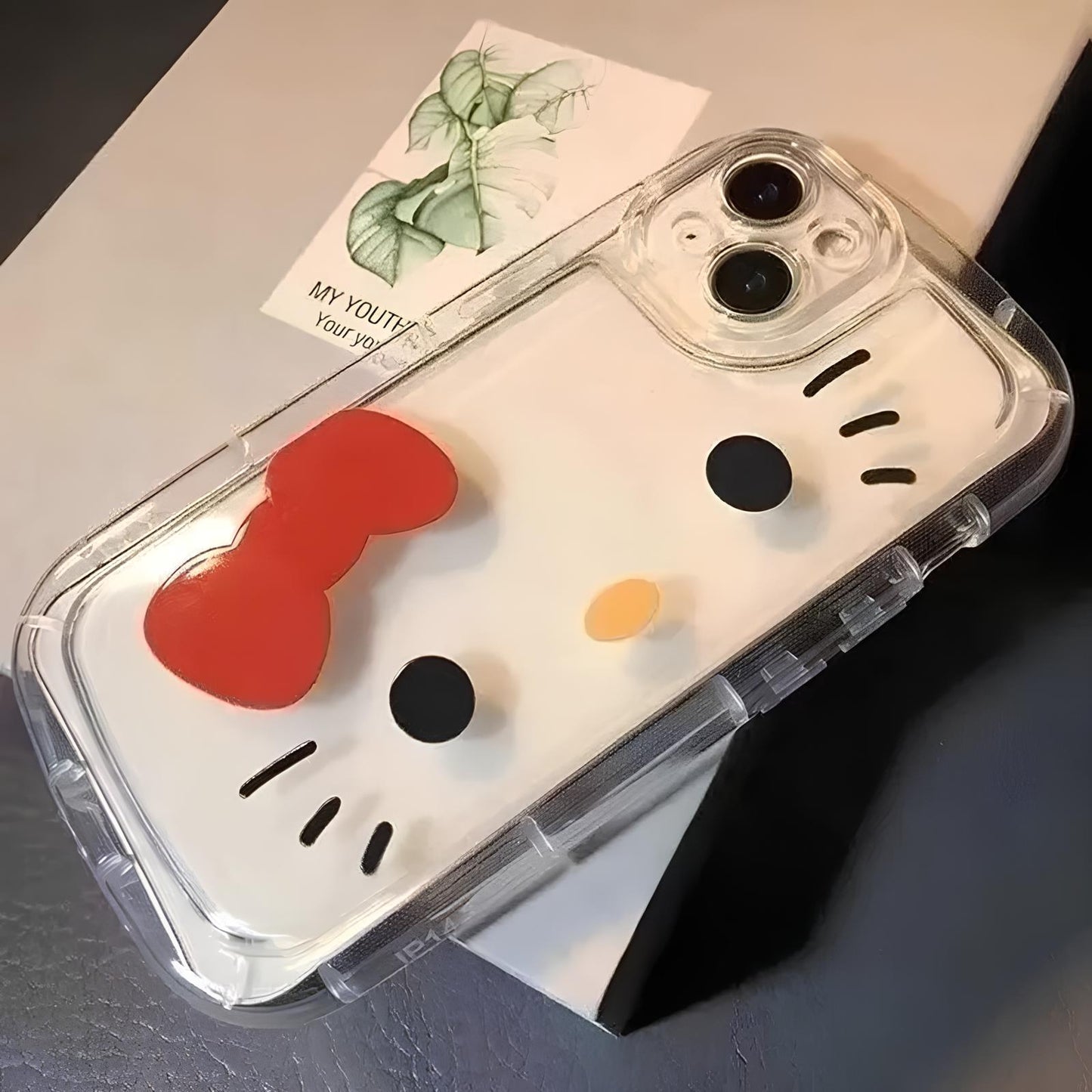 Hello Kitty iPhone Case Y2K Transparent Soft Cover