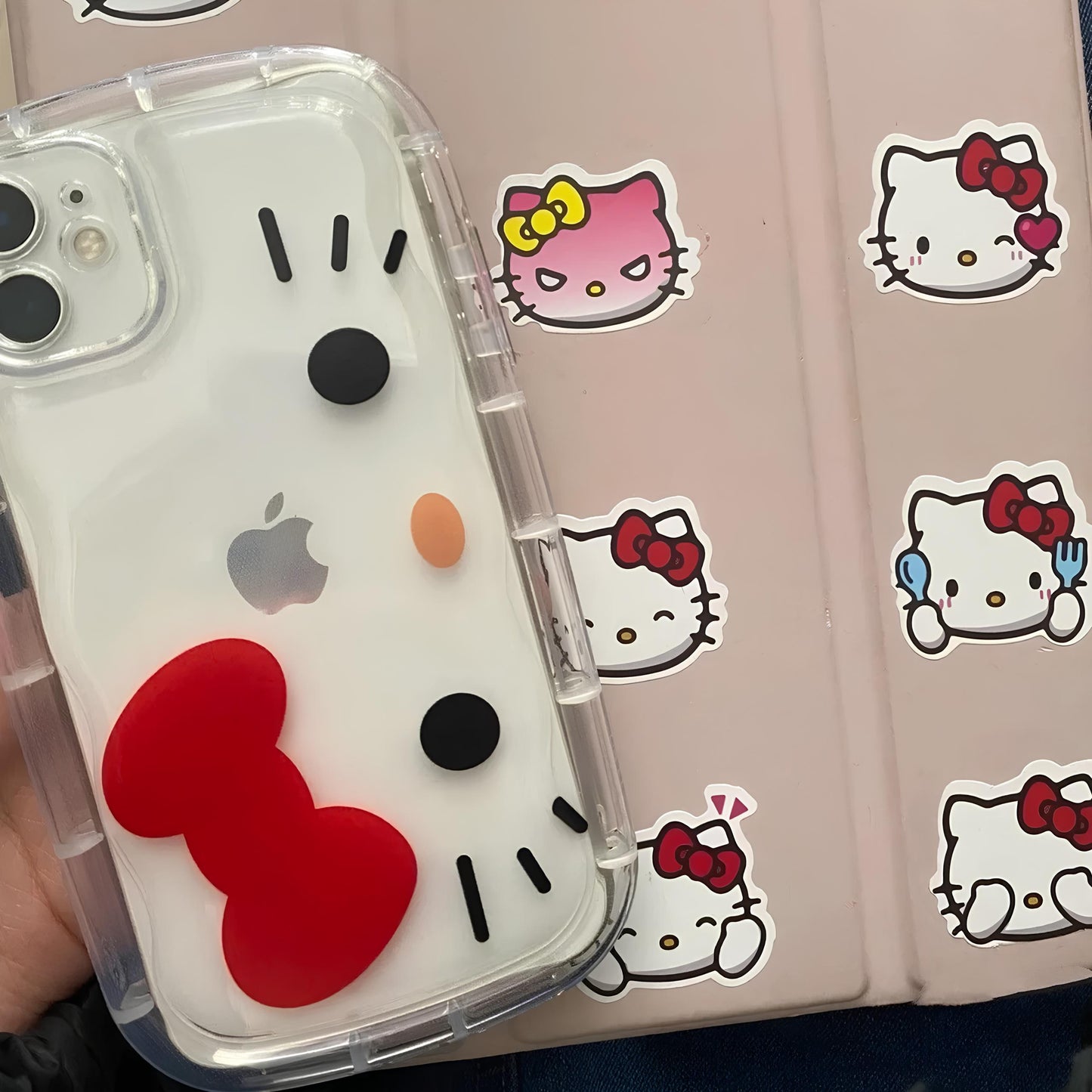Hello Kitty iPhone Case Y2K Transparent Soft Cover
