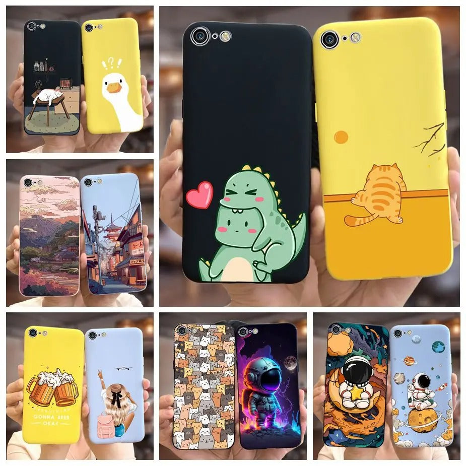 iPhone 6 and 6S Case Soft TPU with Colorful Designs