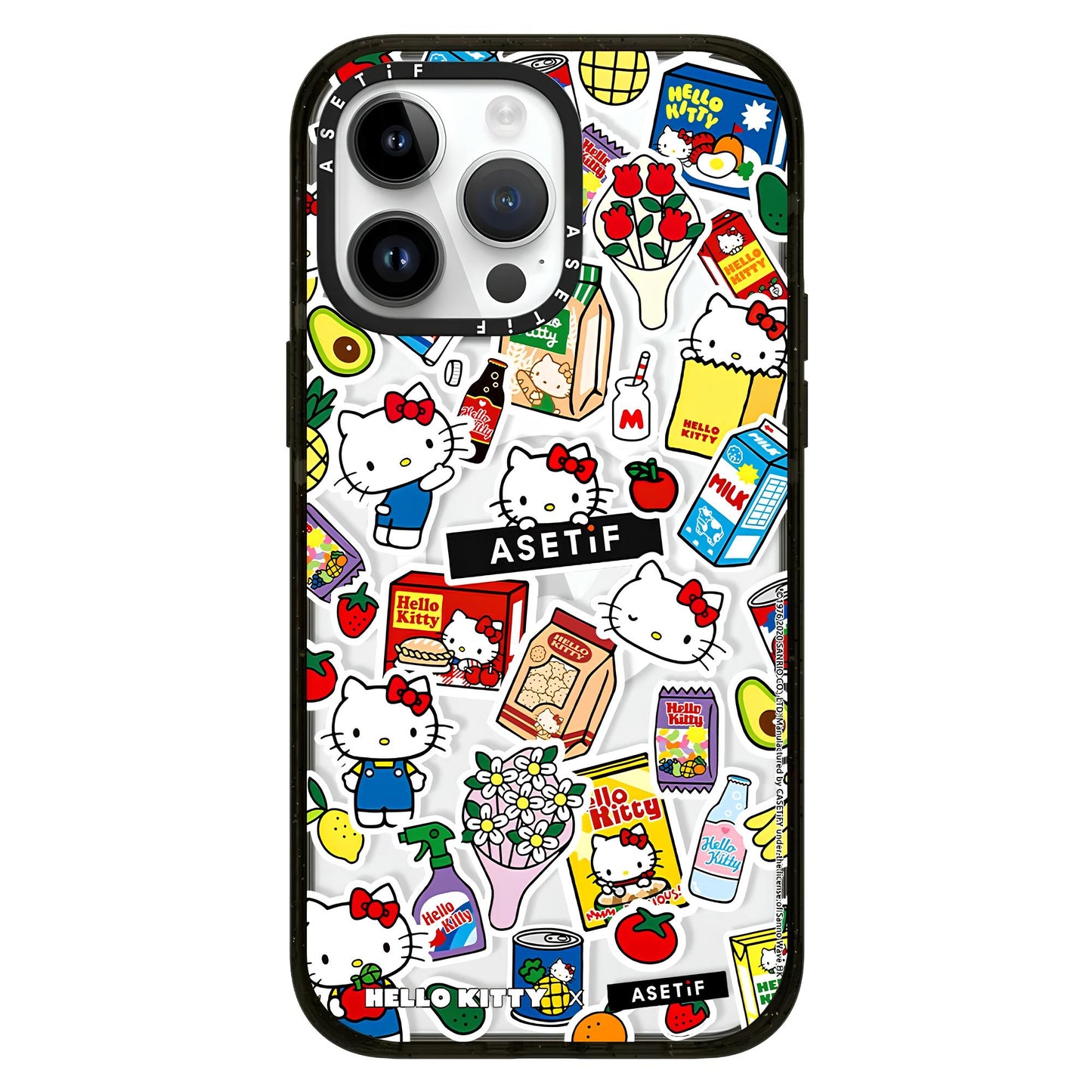 Cartoon Hello Kitty MagSafe iPhone Case Acrylic Shockproof