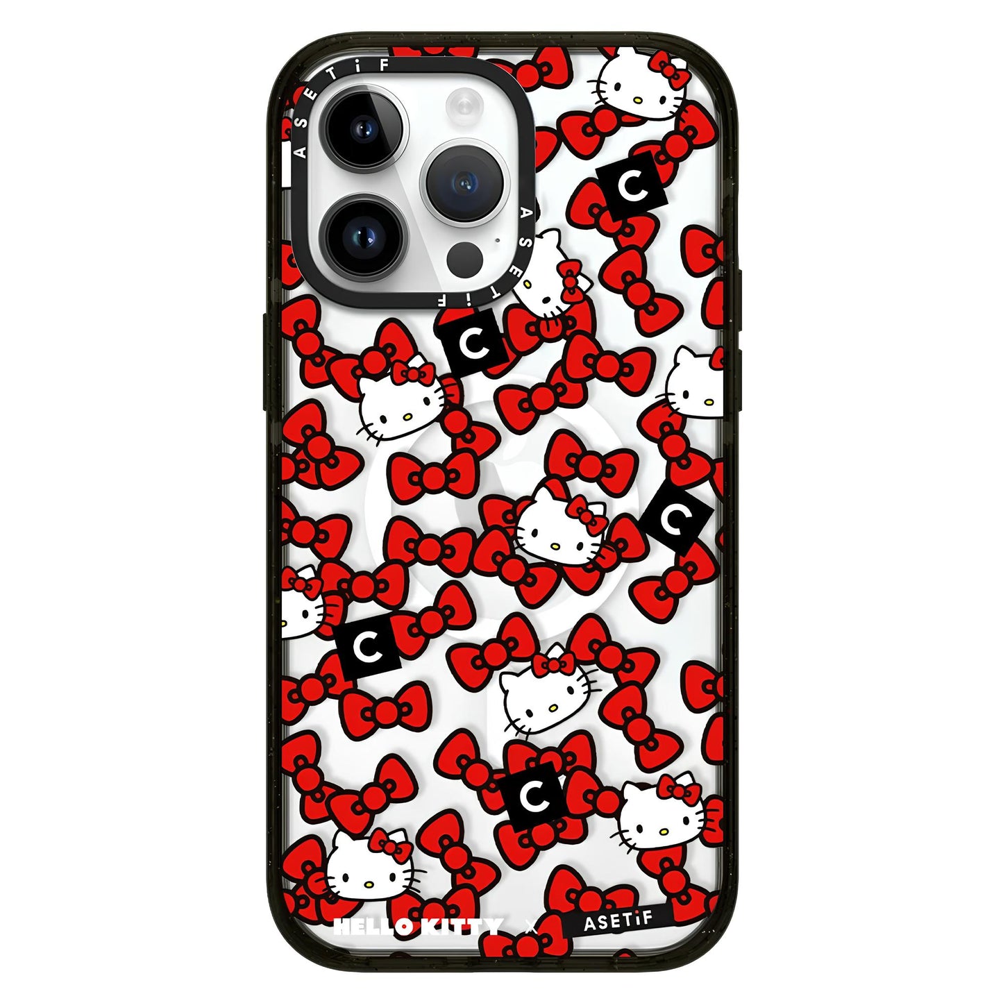 Cartoon Hello Kitty MagSafe iPhone Case Acrylic Shockproof