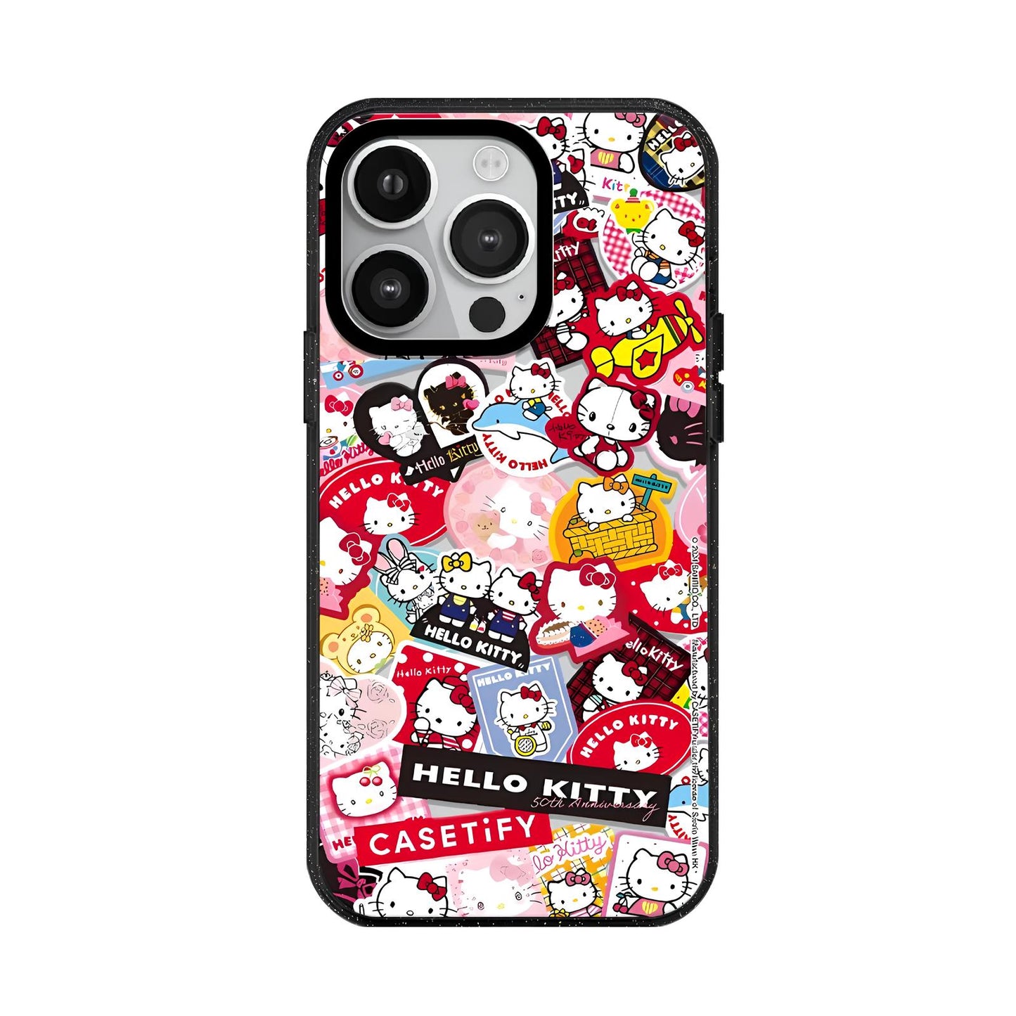Cartoon Hello Kitty MagSafe iPhone Case Acrylic Shockproof