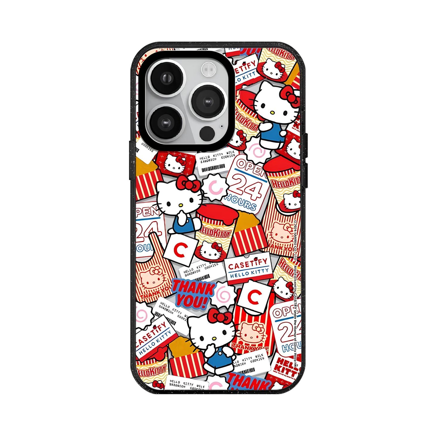 Cartoon Hello Kitty MagSafe iPhone Case Acrylic Shockproof