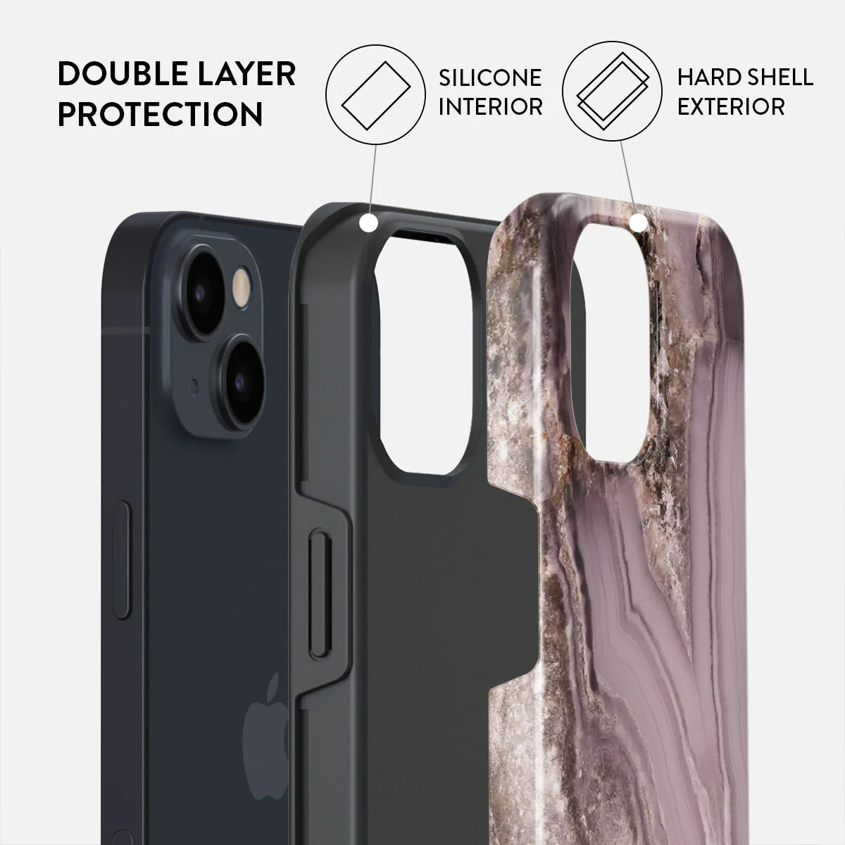 BURGA Phone case - Golden Taupe - Fashion