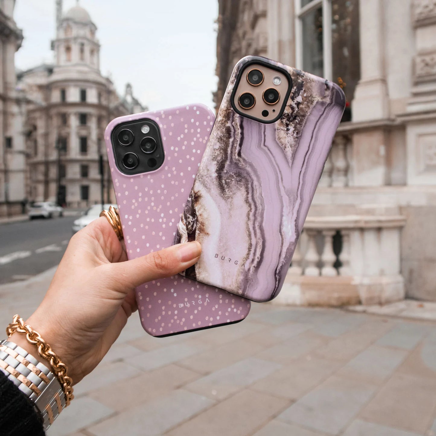 BURGA Phone case - Golden Taupe - Fashion