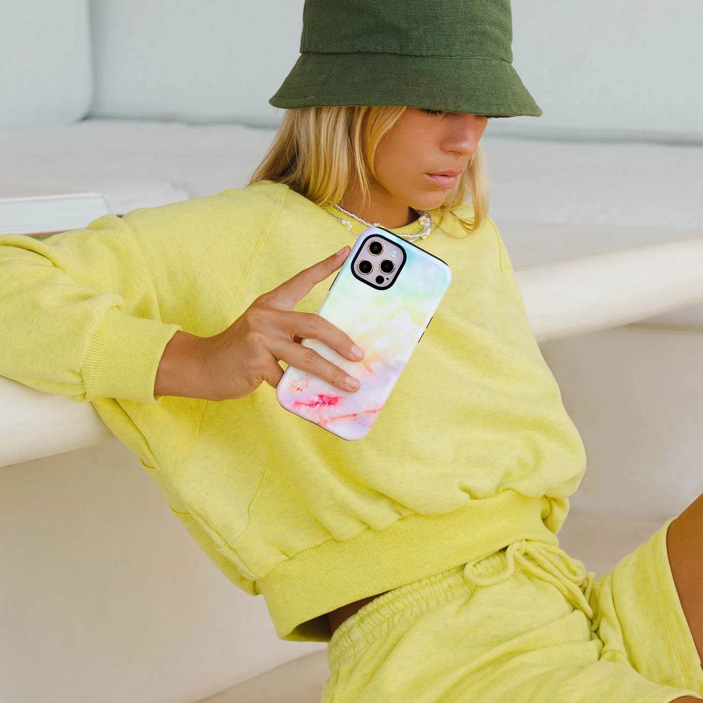 BURGA Phone case - New Flame - Rainbow
