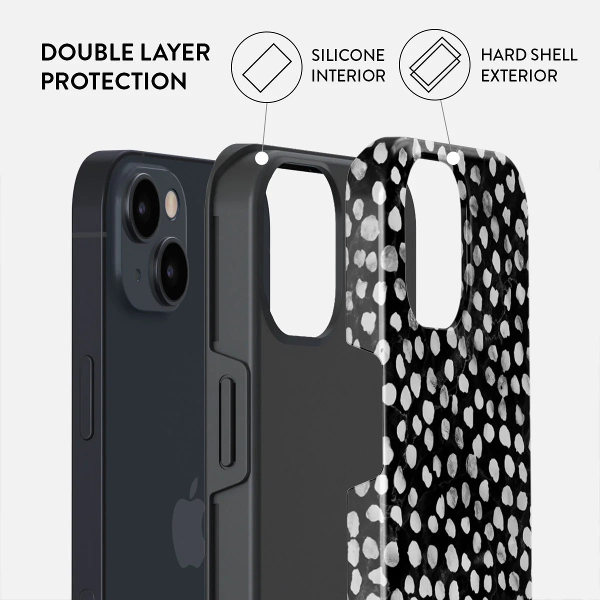 BURGA Phone case - Night Sky - Dotted