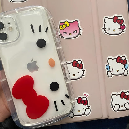 Hello Kitty iPhone Case Y2K Transparent Soft Cover