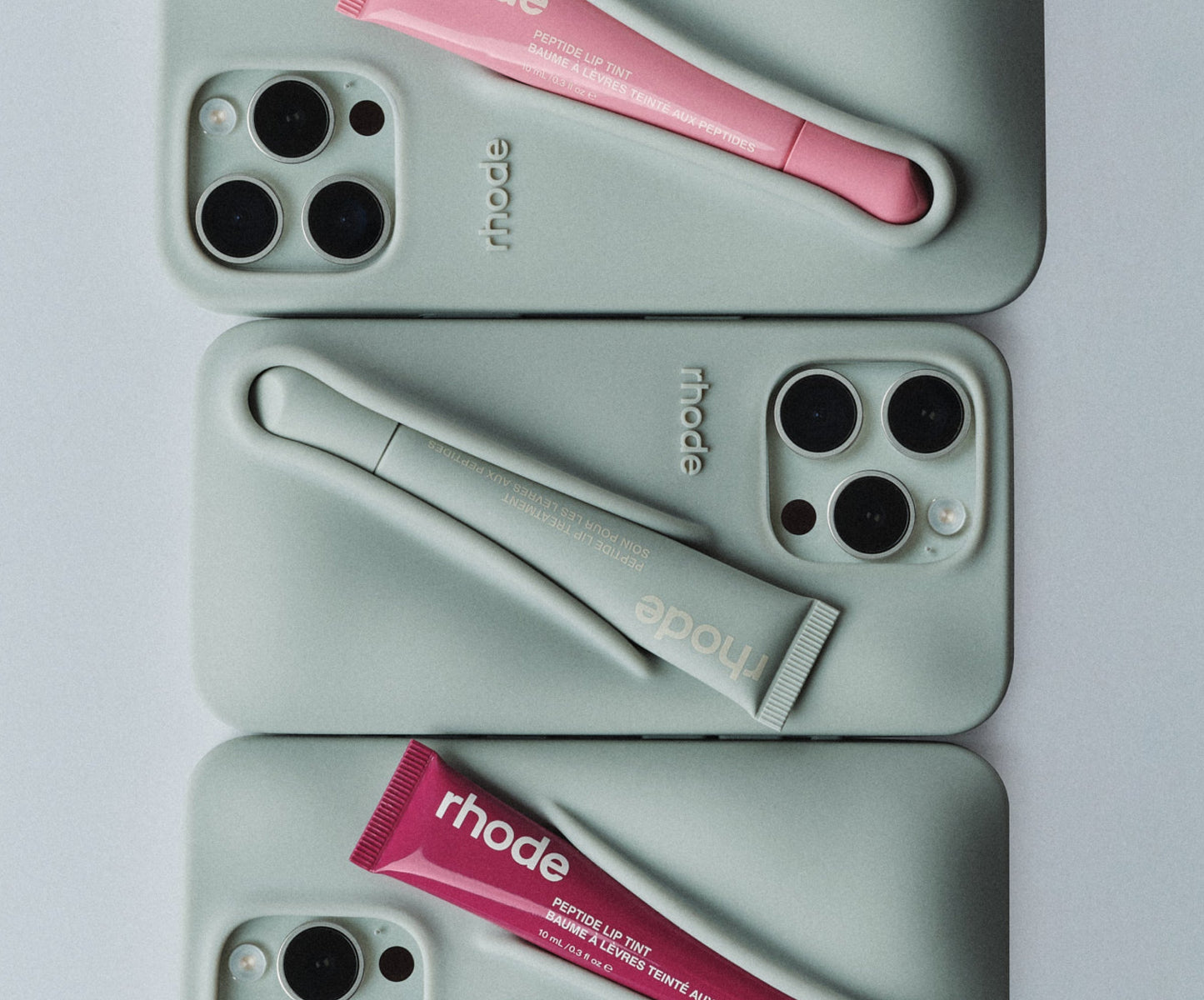 Rhode Phone Case - Lip case Minimalist Solid Color Rhode Soft Silicone Phone Case New