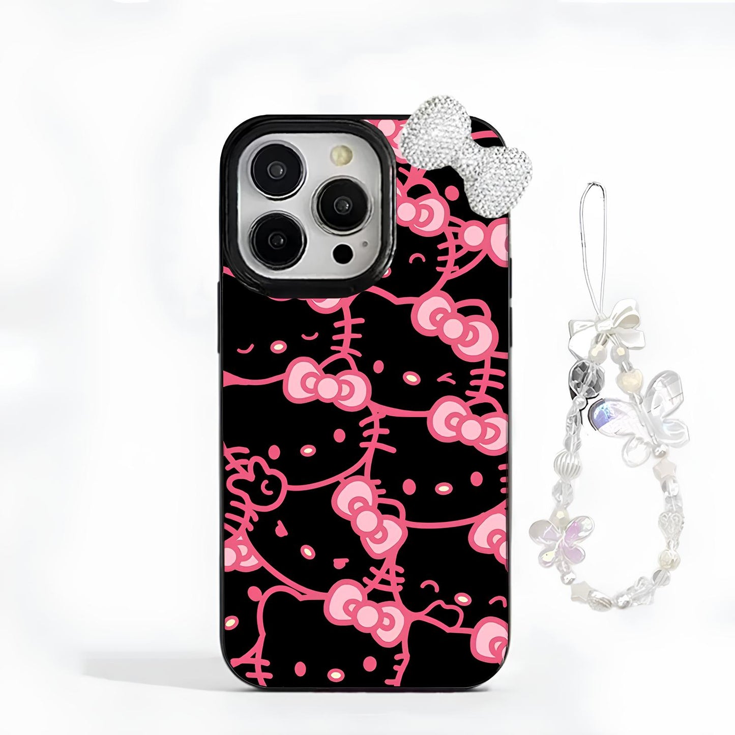 Hello Kitty Black Pink Case
