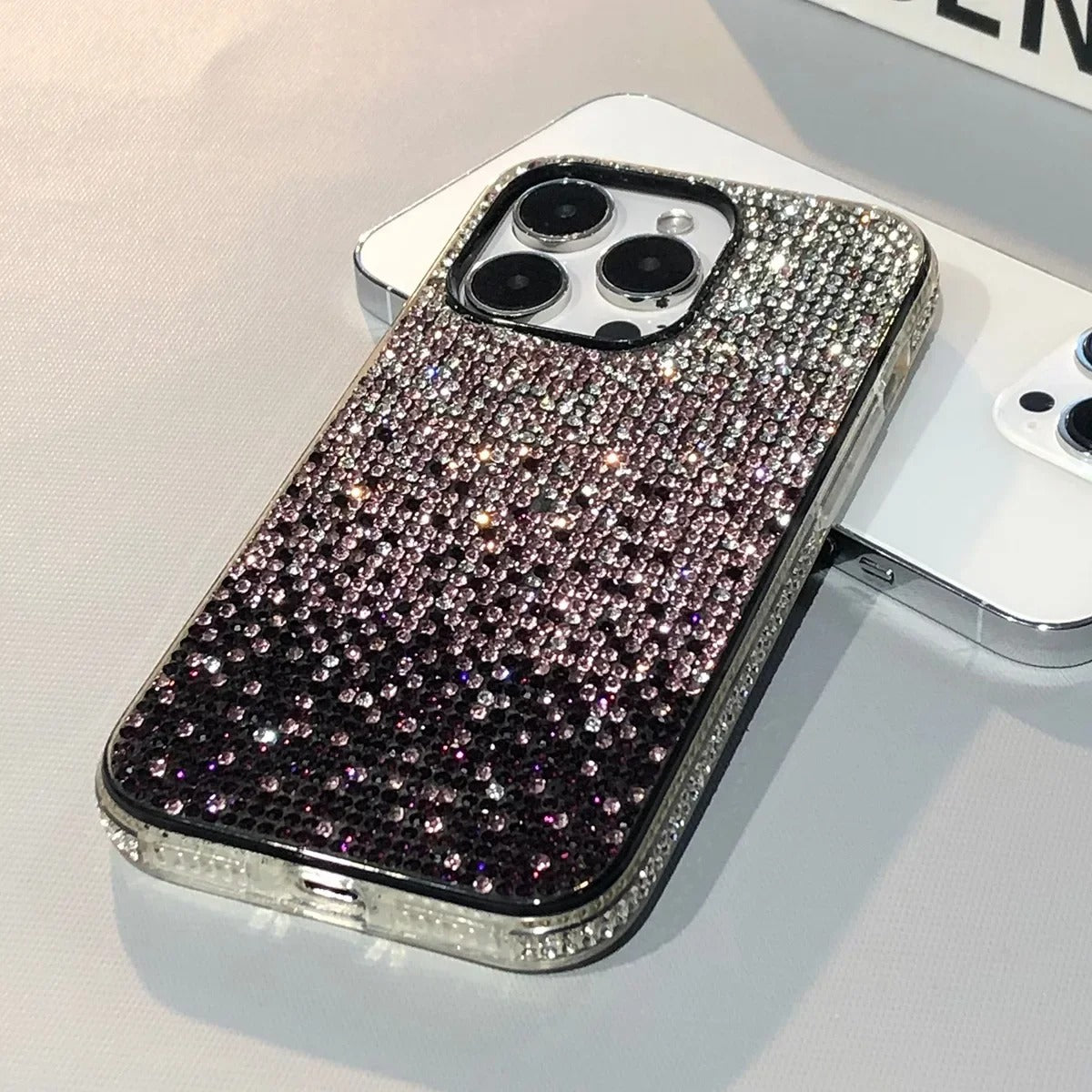 Luxury Shiny Diamond Bumper Frame iPhone Case