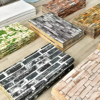 3D Brick Wall Panel Sticker Self Adhesive Foam for Home Decor