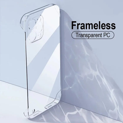 Luxury Frameless Transparent Case for iPhone – Bumper - (A) Patten