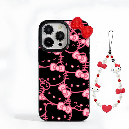 Hello Kitty Black Pink Case