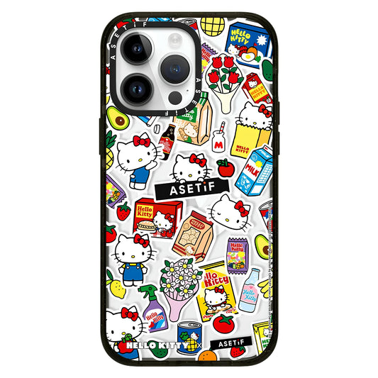 Cartoon Hello Kitty MagSafe iPhone Case Acrylic Shockproof